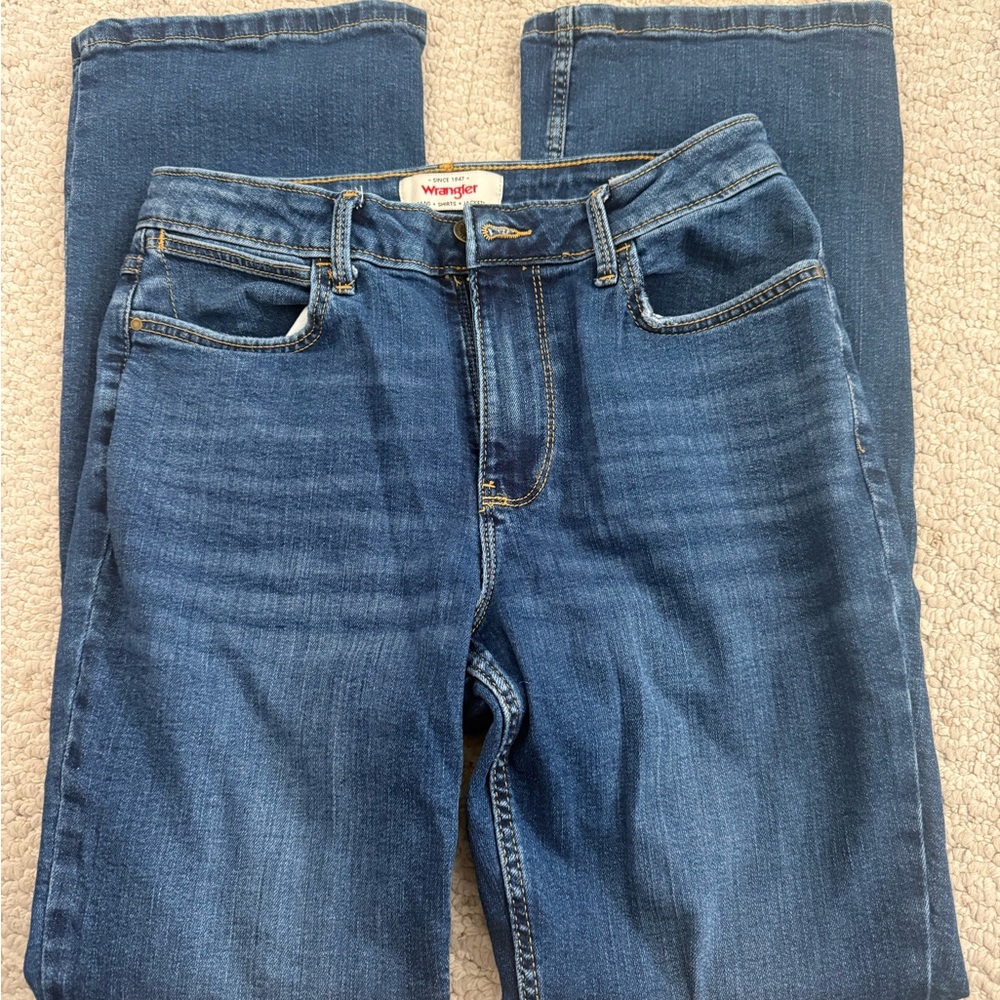 Wrangler High Rise Bold Boot Jeans